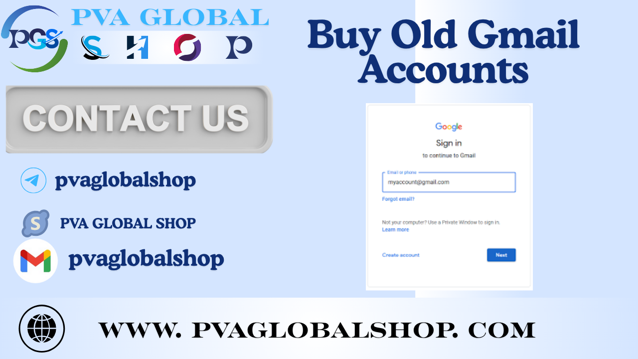 Buy Old Gmail Accounts